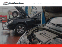 Tablet Screenshot of davidsmithmotors.co.uk